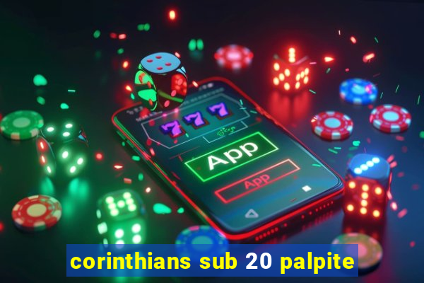 corinthians sub 20 palpite